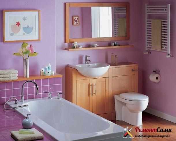 Ванная комната в женском стиле