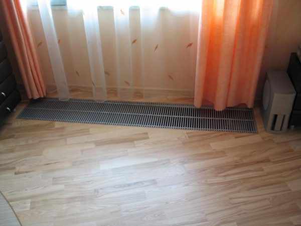 Внутрипольный конвектор Regulus Quattro Mini 15/35/110