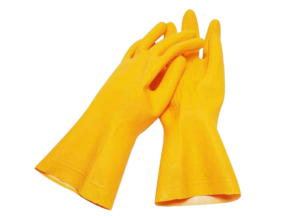 Резиновые перчатки 