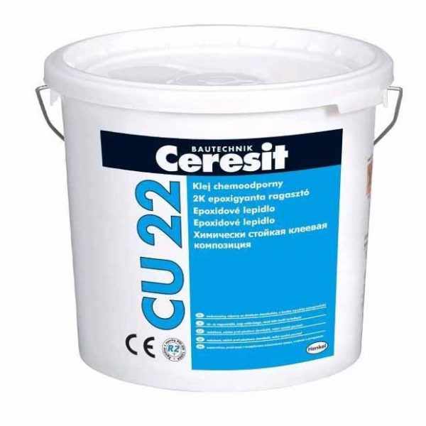 Двухкомпонентный клей для плитки производства Ceresit
