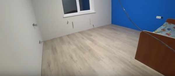 Готовый пол из ламината