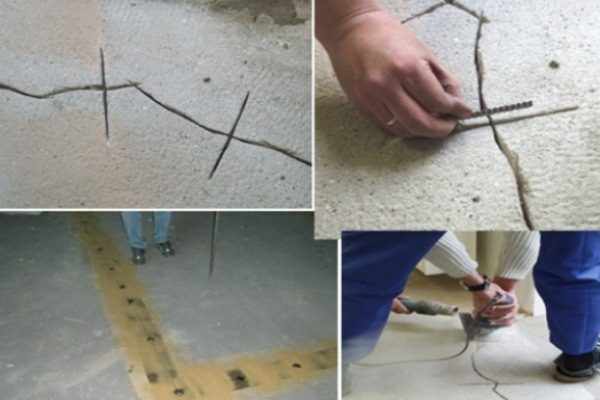 Подготовка бетонного пола под линолеум