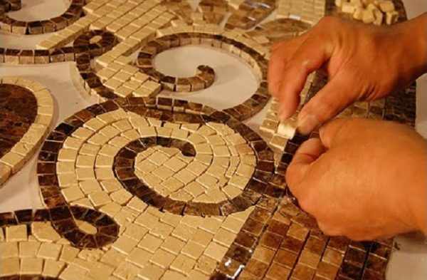 Создание мозаичного панно по традиционной технологии