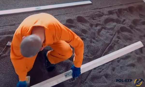 Установка направляющих
