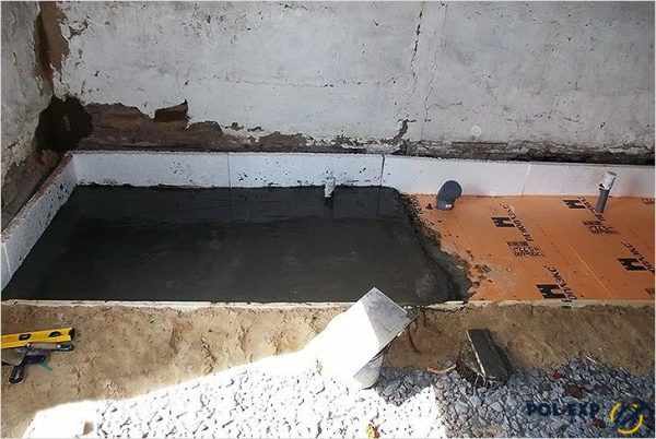 Устройство черновой стяжки в частном доме