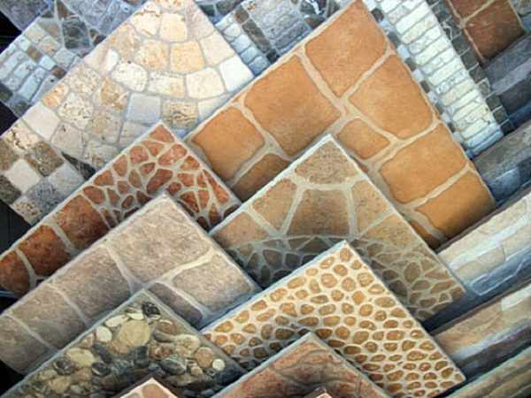 Варианты оформления керамической плитки с имитацией каменной мозаики
