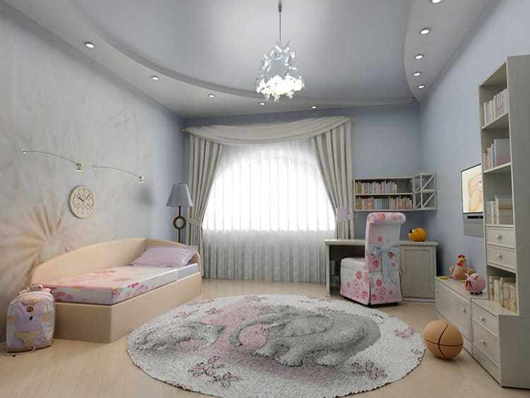 Стиль, индивидуальность, шик: подвесные потолки из гипсокартона (фото в интерьере)