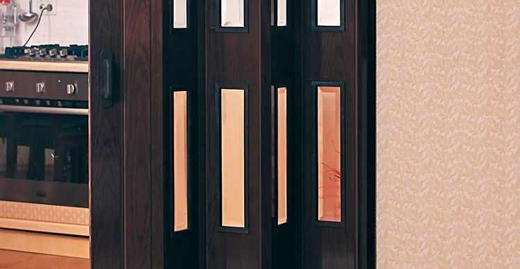 Раздвижные межкомнатные двери гармошка: как использовать, чтобы правильно зонировать пространство