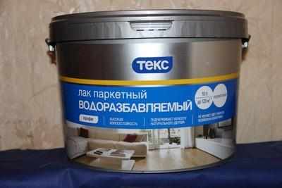 Водорастворимые лаки - наиболее удобные в использовании