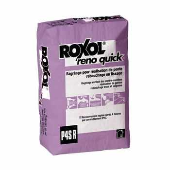 ROXOL RENO QUICK – быстросохнущая смесь без функции самовыравнивания (класс Р2 и Р3)