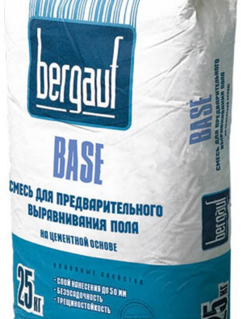 Ровнитель для пола Бергауф Бейс (Bergauf Base) базовый, 25кг/шт