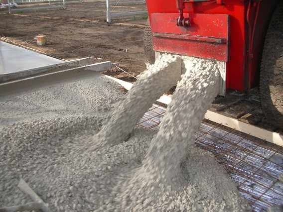 Готовьте жидкий бетон