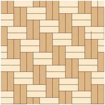 Схема укладки елочкой из плитки двух разных текстур древесины