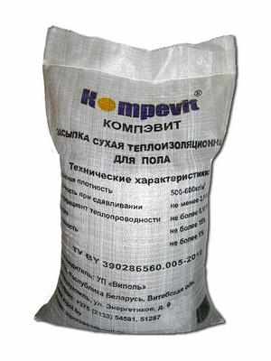 Расфасованная сухая засыпка Компэвит