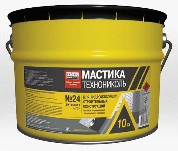 Битумная мастика для гидроизоляции